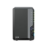 Synology DS224+ 2-Bay Diskstation NAS (Intel Celeron J4125 4-Core 2.0 GHz 2GB DDR4 RAM 2xRJ-45 1GbE LAN-Port) 8 TB Bundle mit 2 x 4 TB Seagate IronWolf NAS HDDs (ST4000VN006)