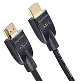 Amazon Basics - 4K HDMI-Kabel, 18 Gbit/s Highspeed mit Ethernet, 4K@60Hz, 2160p, 1.8 m, Schwarz